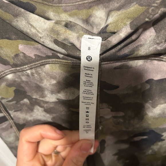 Lululemon Power Thru High-Rise sz 8 - Picture 8 of 11